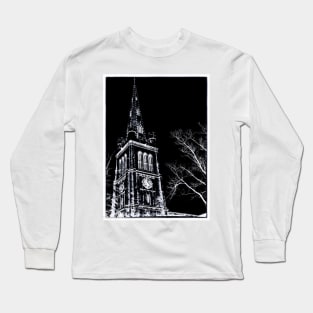 St Peter & Paul Parish church, Kettering from Kettrin'Kollection Long Sleeve T-Shirt